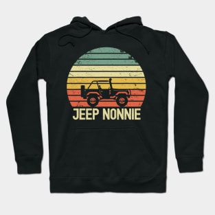 Jeep Nonnie Vintage Jeep Hoodie